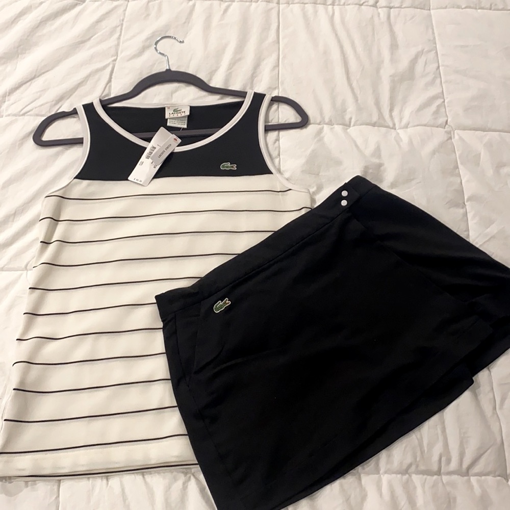 BNWT Women’s Lacoste Tennis/Golf Set - Top & Skirt